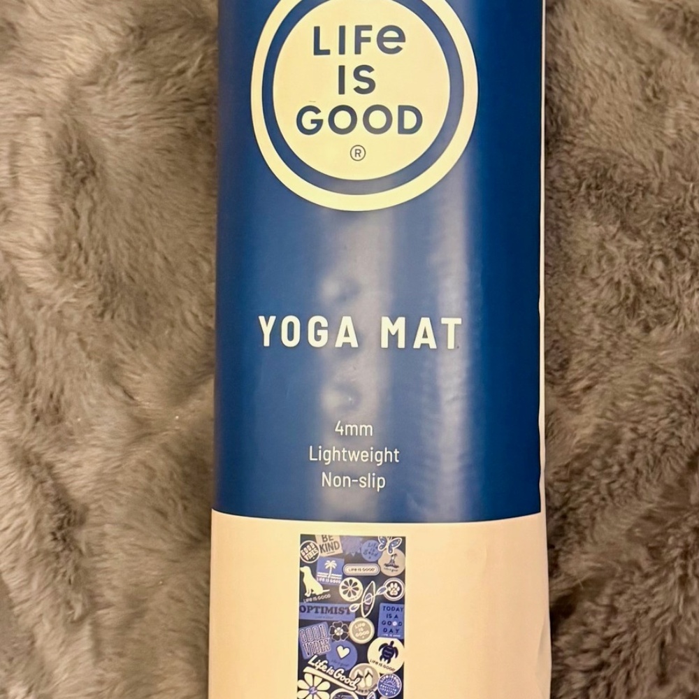 " LIFE IS GOOD " YOGA MAT - Picture 5 of 5